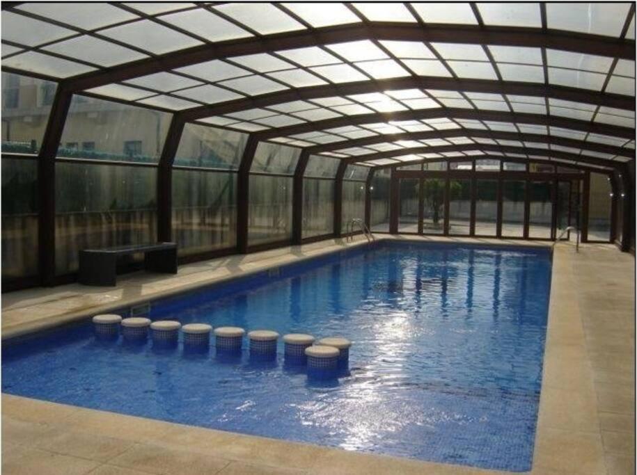 Duplex Con Piscina Y Terraza Playa A Rapadoira Apartment Фос Екстериор снимка